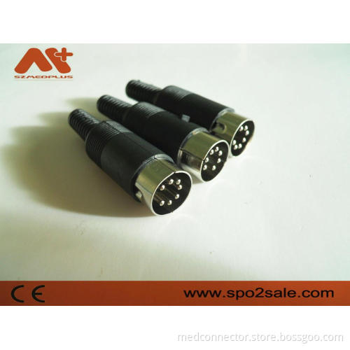 schiller 7pin spo2 connector